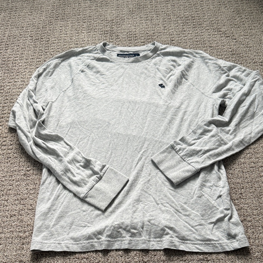 Abercrombie & Fitch Soft A&F Tee 100% Cotton Long Sleeve